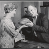 Melvyn Douglas [right] and unidentified in the stage production Spofford