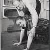 Pert Kelton and Melvyn Douglas in the stage production Spofford