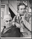 Milo O'Shea and Eli Wallach in the stage production Staircase