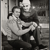 Eli Wallach and Milo O'Shea in the stage production Staircase