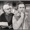 Milo O'Shea and Eli Wallach in the stage production Staircase