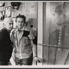 Milo O'Shea, Eli Wallach and unidentified in the stage production Staircase