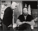 Milo O'Shea and Eli Wallach in the stage production Staircase