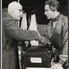 Milo O'Shea and Eli Wallach in the stage production Staircase