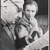 Milo O'Shea and Eli Wallach in the stage production Staircase