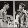 Richard Benjamin and Anthony Perkins in the stage production The Star-Spangled Girl 