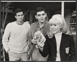 Anthony Perkins, Richard Benjamin and Connie Stevens in the stage production The Star-Spangled Girl 