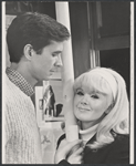 Anthony Perkins and Connie Stevens in the stage production The Star-Spangled Girl 
