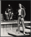 Drew Snyder and Tom Aldredge in the stage production Sticks and Bones