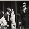 Elizabeth Wilson, Tom Aldredge and Drew Snyder in the stage production Sticks and Bones