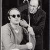 Drew Snyder and Charles Siebert in the stage production Sticks and Bones