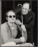 Drew Snyder and Charles Siebert in the stage production Sticks and Bones