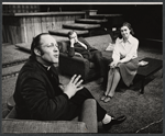 Charles Siebert, Tom Aldredge and Elizabeth Wilson in the stage production Sticks and Bones