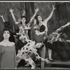 Anna Quayle and ensemble in the stage production Stop the World - I Want to Get Off