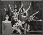 Anna Quayle and ensemble in the stage production Stop the World - I Want to Get Off
