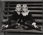Jennifer Baker and Susan Baker in the stage production Stop the World - I Want to Get Off