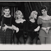 Anthony Newley, Susan Baker, Jennifer Baker and Anna Quayle in the stage production Stop the World - I Want to Get Off