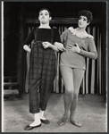 Anthony Newley and Anna Quayle in the stage production Stop the World - I Want to Get Off