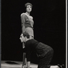 Anna Quayle and Anthony Newley in the stage production Stop the World - I Want to Get Off