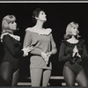 Jennifer Baker, Anna Quayle and Susan Baker in the stage production Stop the World - I Want to Get Off