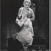 Betty Field [standing] and Geraldine Page in the 1963 stage revival of Strange Interlude