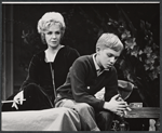 Geraldine Page and Richard Thomas in the 1963 stage revival of Strange Interlude