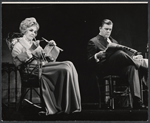 Geraldine Page and Pat Hingle in the 1963 stage revival of Strange Interlude