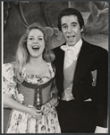 Bonnie Hamilton and George Rose in the 1973 production of The Student Prince