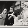 George Rose, Harry Danner and unidentified in the 1973 production of The Student Prince