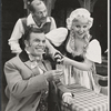 George Rose, Patti Allison and unidentified in the 1973 production of The Student Prince