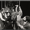 Jim DeMarse, Sharon Laughlin, Andy Robinson [left] and unidentified others in the stage production Subject to Fits