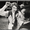 Andy Robinson [left] and unidentified in the stage production Subject to Fits