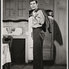 Walter McGinn in the stage production The Subject Was Roses 