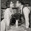 Maureen O'Sullivan and Chester Morris in the stage production The Subject Was Roses 