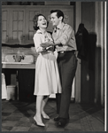 Maureen O'Sullivan and Walter McGinn in the stage production The Subject Was Roses 