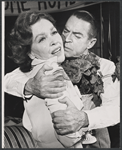 Maureen O'Sullivan and Chester Morris in the stage production The Subject Was Roses 