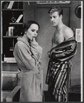 Pat Stanley and Robert Redford in the stage production Sunday in New York