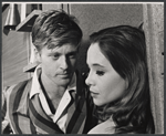 Robert Redford and Pat Stanley in the stage production Sunday in New York