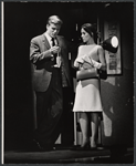 Robert Redford and Pat Stanley in the stage production Sunday in New York