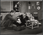 Robert Redford, Conrad Janis and Pat Stanley in the stage production Sunday in New York