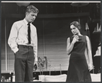 Robert Redford and Pat Stanley in the stage production Sunday in New York