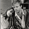 Pat Stanley and Robert Redford in the stage production Sunday in New York