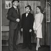 Ron Nicholas, Pat Harrington, Sr. and Pat Stanley in the stage production Sunday in New York