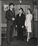 Ron Nicholas, Pat Harrington, Sr. and Pat Stanley in the stage production Sunday in New York