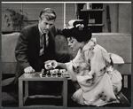 Robert Redford and Sondra Lee in the stage production Sunday in New York