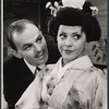 Conrad Janis and Sondra Lee in the stage production Sunday in New York