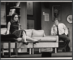 Pat Stanley and Robert Redford in the stage production Sunday in New York