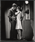 Robert Redford and Pat Stanley in the stage production Sunday in New York
