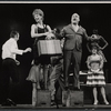Gwen Verdon [center] and unidentified others in the stage production Sweet Charity