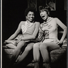 Thelma Oliver and Helen Gallagher in the stage production Sweet Charity